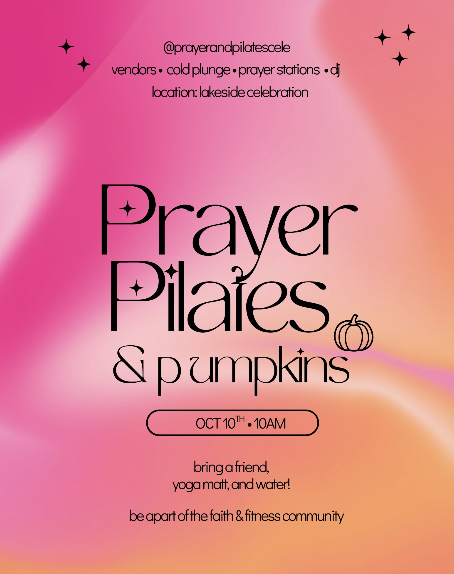 Prayer, Pilates & Pumpkins